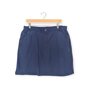 Willit Sports Women's Navy Blue Lightweight Outdoor Skort Size XL